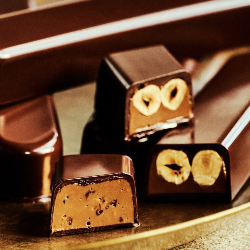 Barre | Chocolat noir au gianduja, sarrasin & mélilot