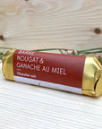 Barre nougat, ganache au miel et chocolat noir de Cabane sur le roc