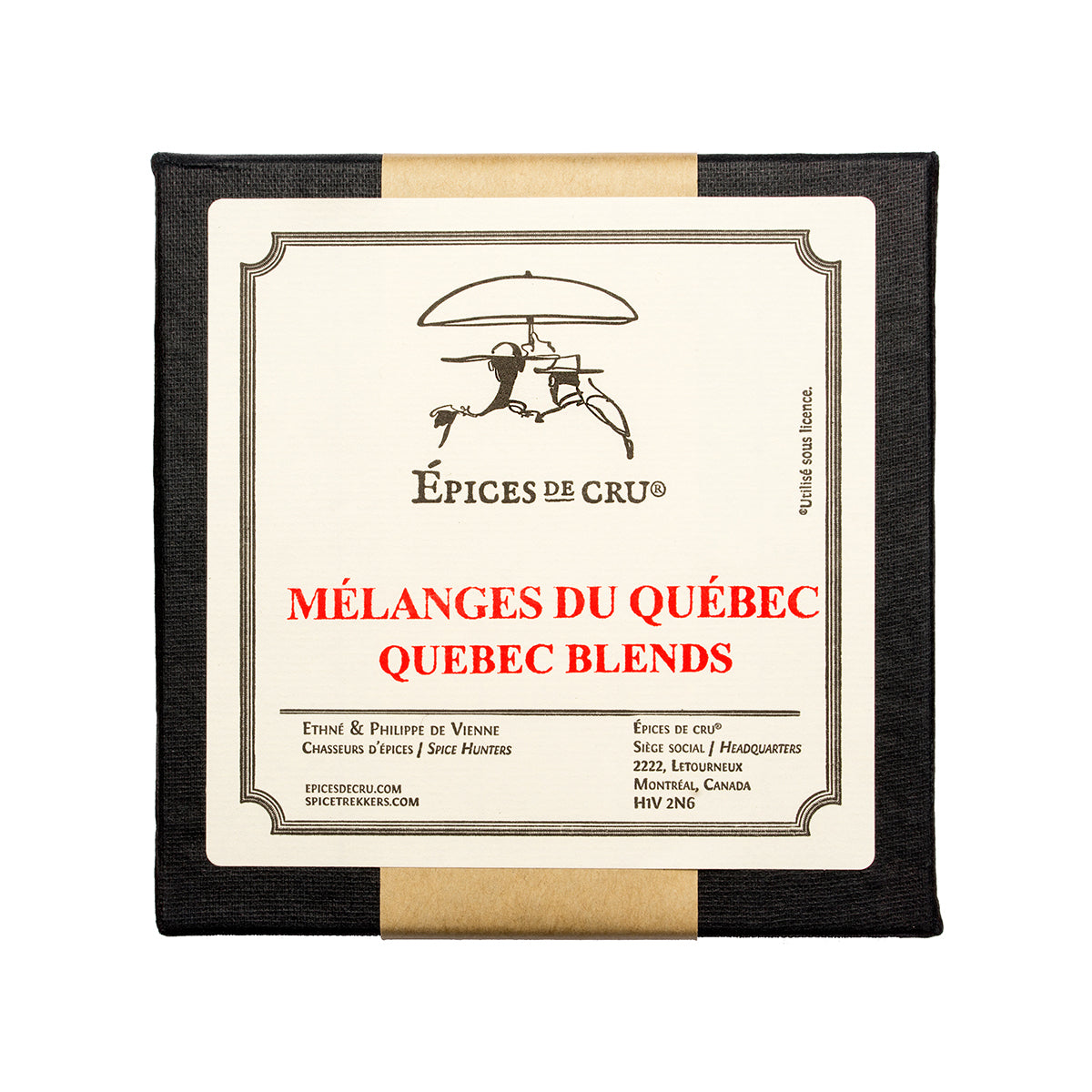 Coffret cadeau le québec en sauce – Épices du Monde