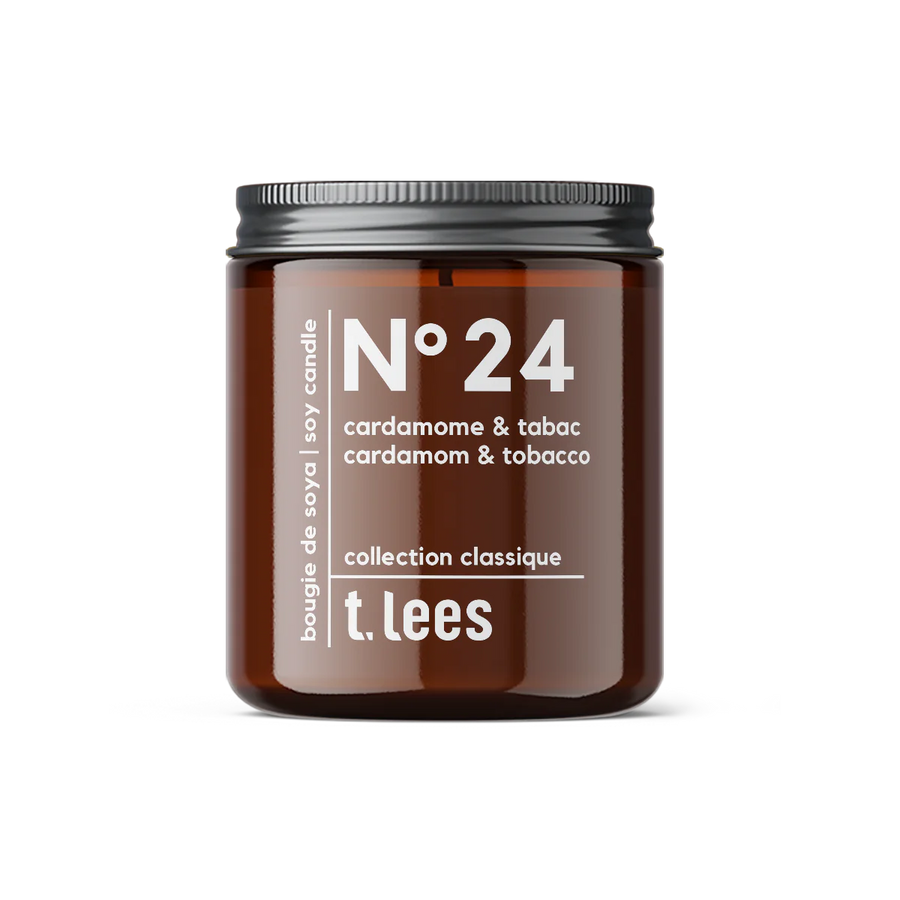 Bougie No 24 | Cardamome et tabac
