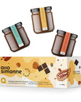 Trio de tartinades au chocolat_Jaune_Allo Simonne