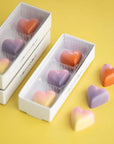 Boîte de 3 coeurs chocolat pour la Saint-Valentin