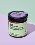 Un pot de tartinade chocolat jaguar d'Allo Simonne.
