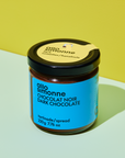 Un pot de tartinade chocolat noir d'Allo Simonne.