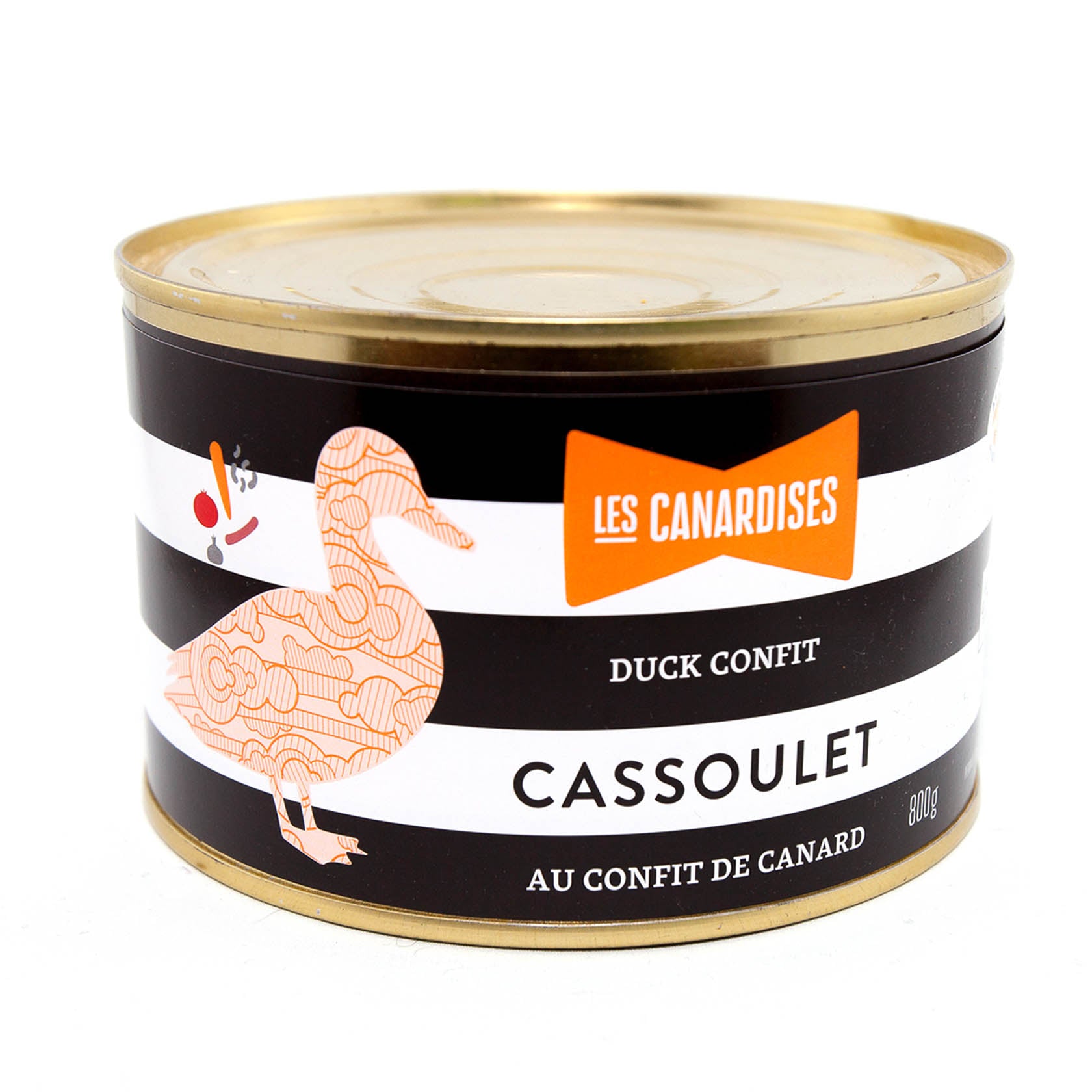 CASSOULET au confit de canard (900g) - Les Canardises