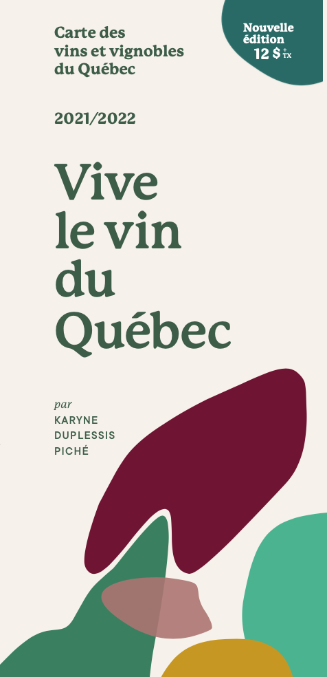 Carte Vive le vin du Québec 2021