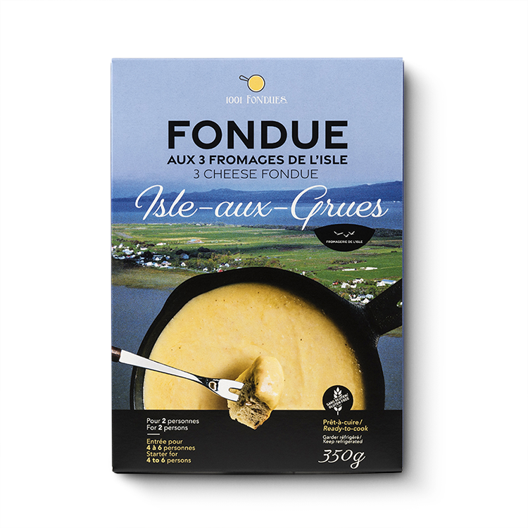 Fondue aux fromages québécois allégés