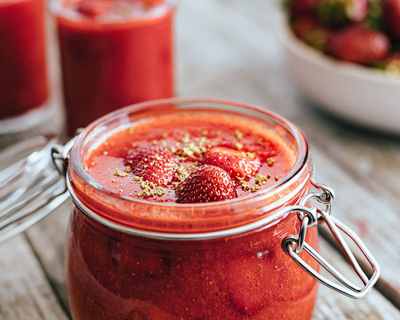 Coulis de fraises du Québec