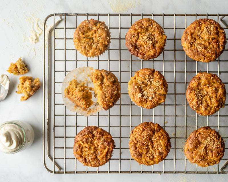 Petits gâteaux aux carottes et aux épices du Québec