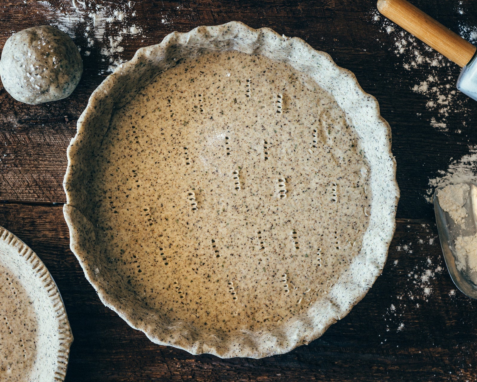 Pâte brisée au sarrasin