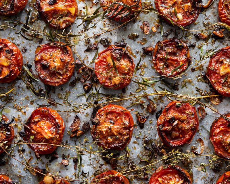 Tomates confites à la provençale