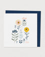 Carte - Fleurs naïves | 2 formats