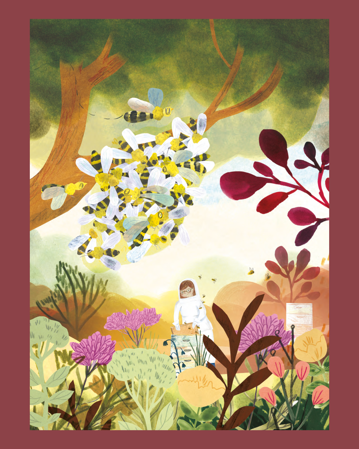 Reine Melliféra et la vie des abeilles