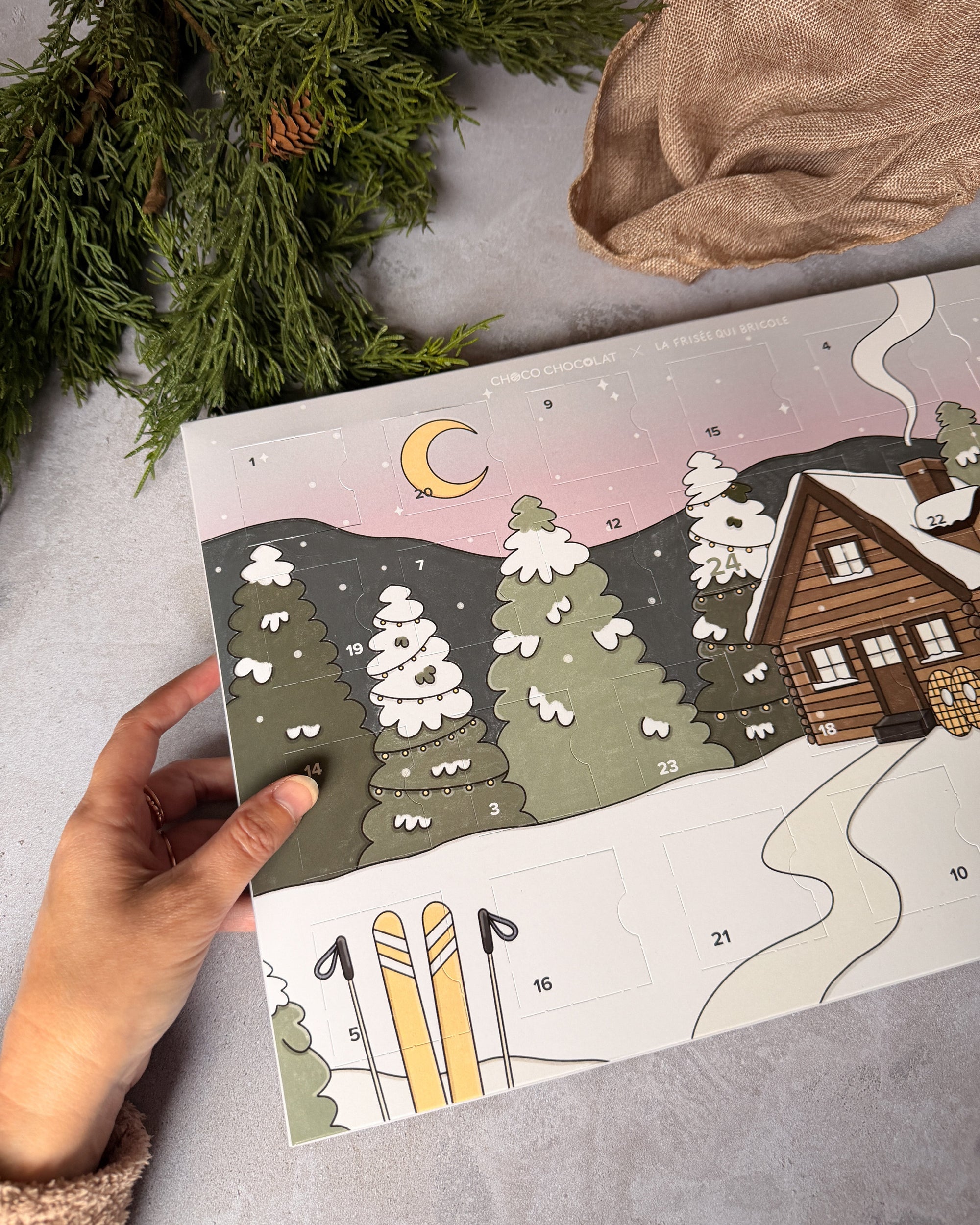 Calendrier de l'Avent de Choco chocolat