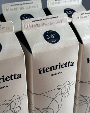 Lait Henrietta 3,8% | Barista