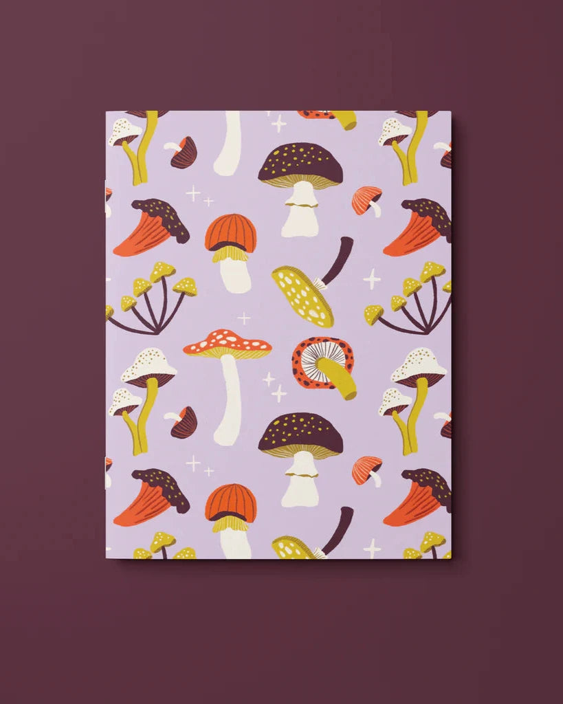 Carnet de poche_Champignons magiques_par Anne-Julie Dudemaine