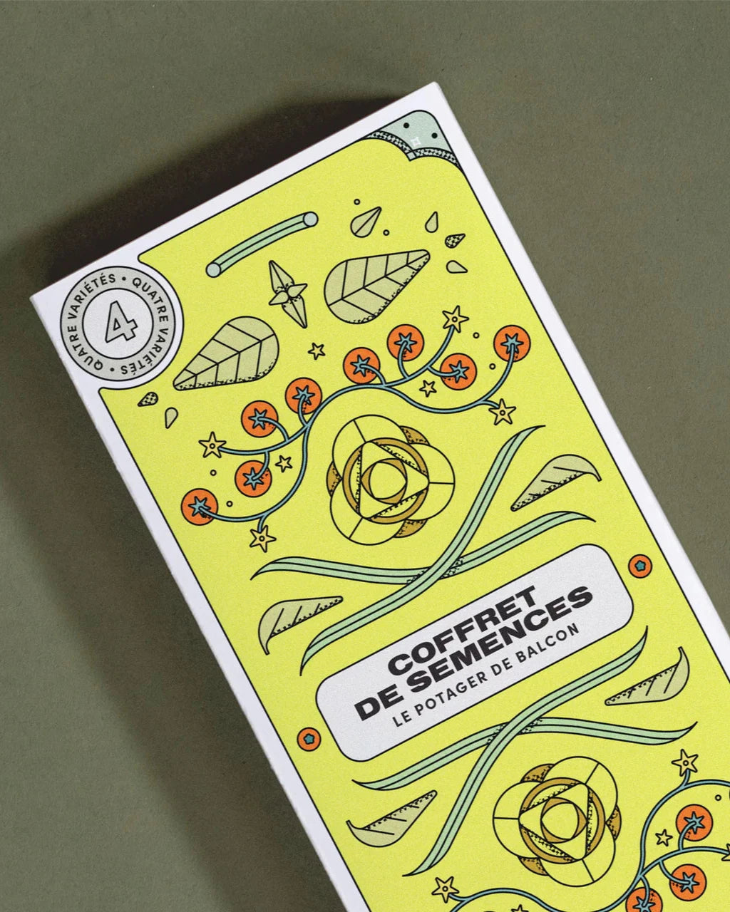 Coffret de Semences le Potager de balcon par le nutritionniste urbain