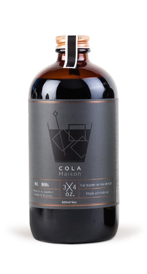 Cola maison par 3/4 OZ.