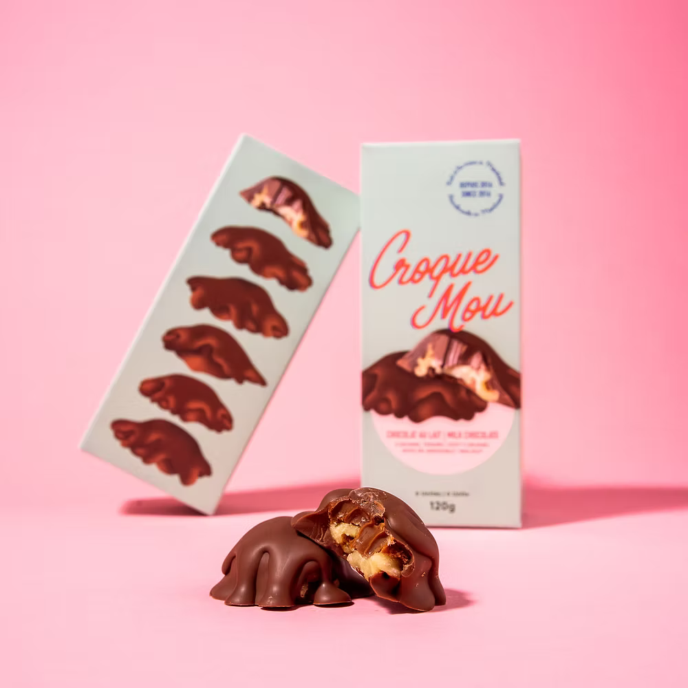 Croque-mou au chocolat au lait de la chocolaterie Ernestine