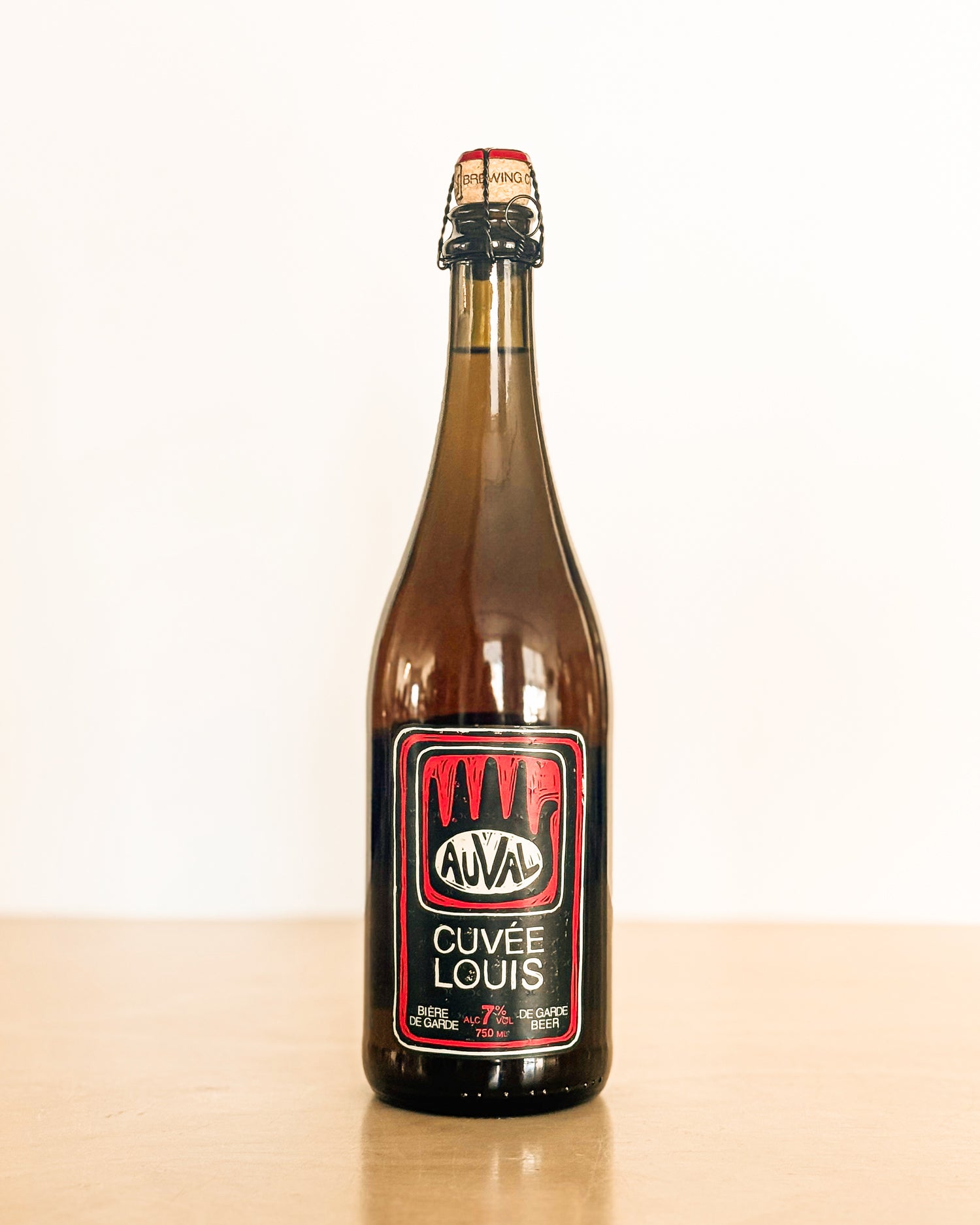 Bière Cuvée Louis de la brasserie Auval