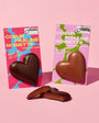 Coeur praliné noisettes, Chocolat au lait et noir d'Ernestine