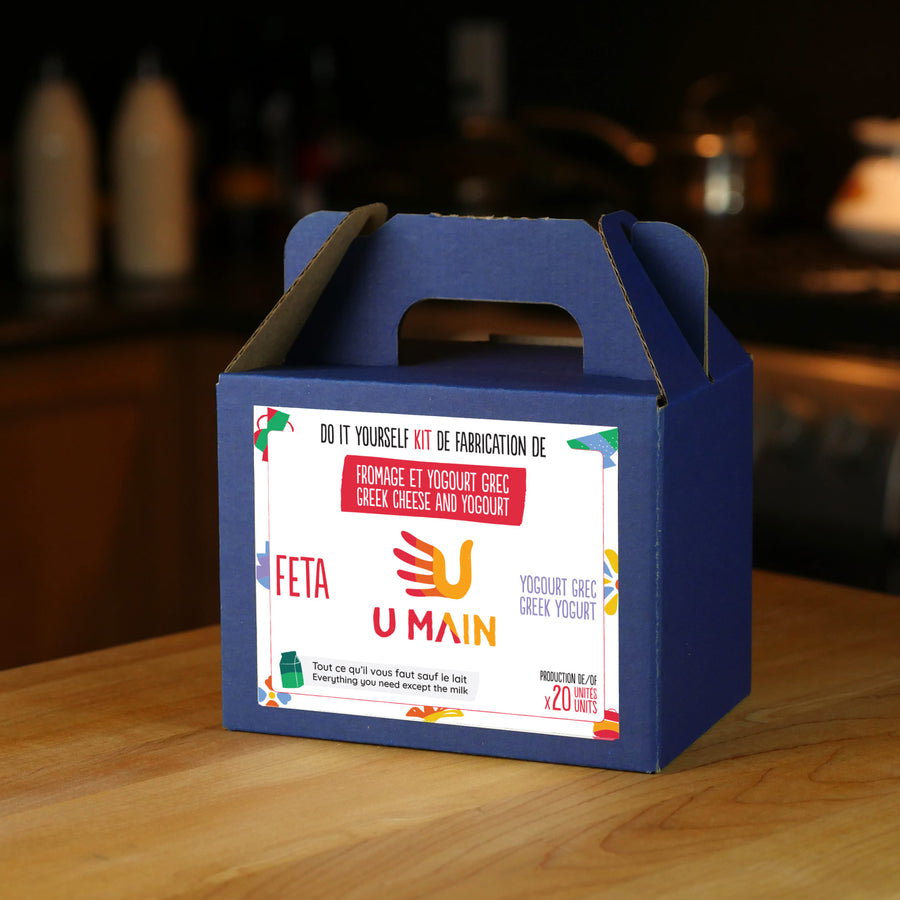 Kit de fabrication de fromages - Feta & Yogourt grec – Les Minettes