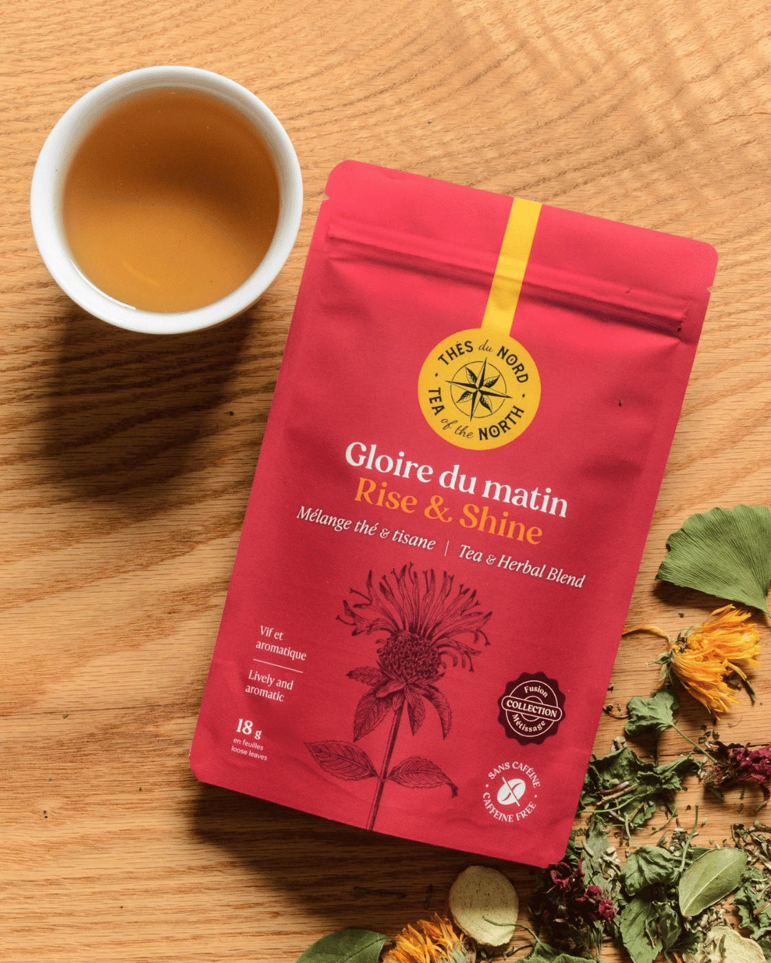 Tisane Gloire du matin de Thés du Nord