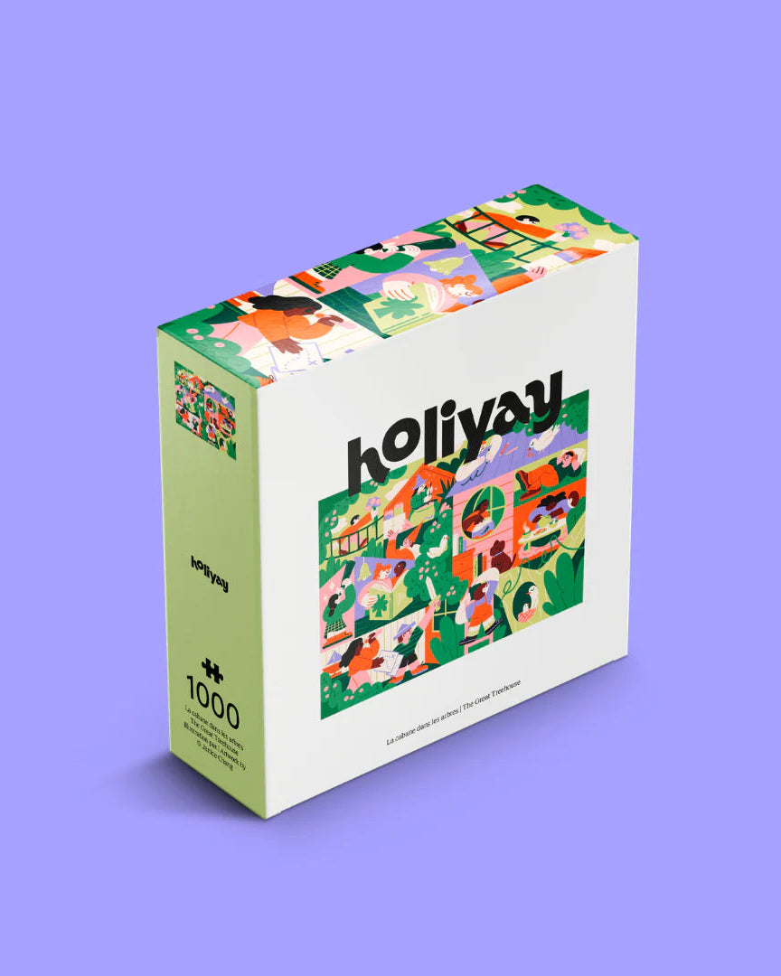 La grande cabane dans les arbres | Casse-tête