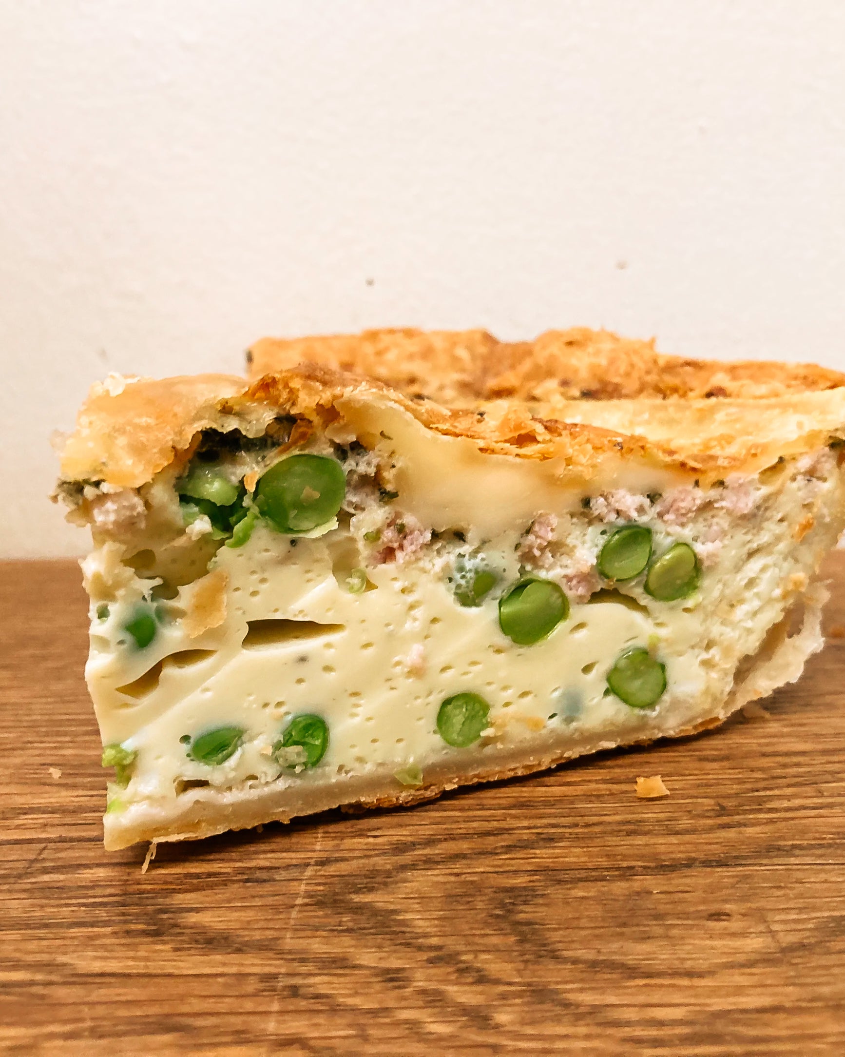 Quiche asperges et fromage Oka