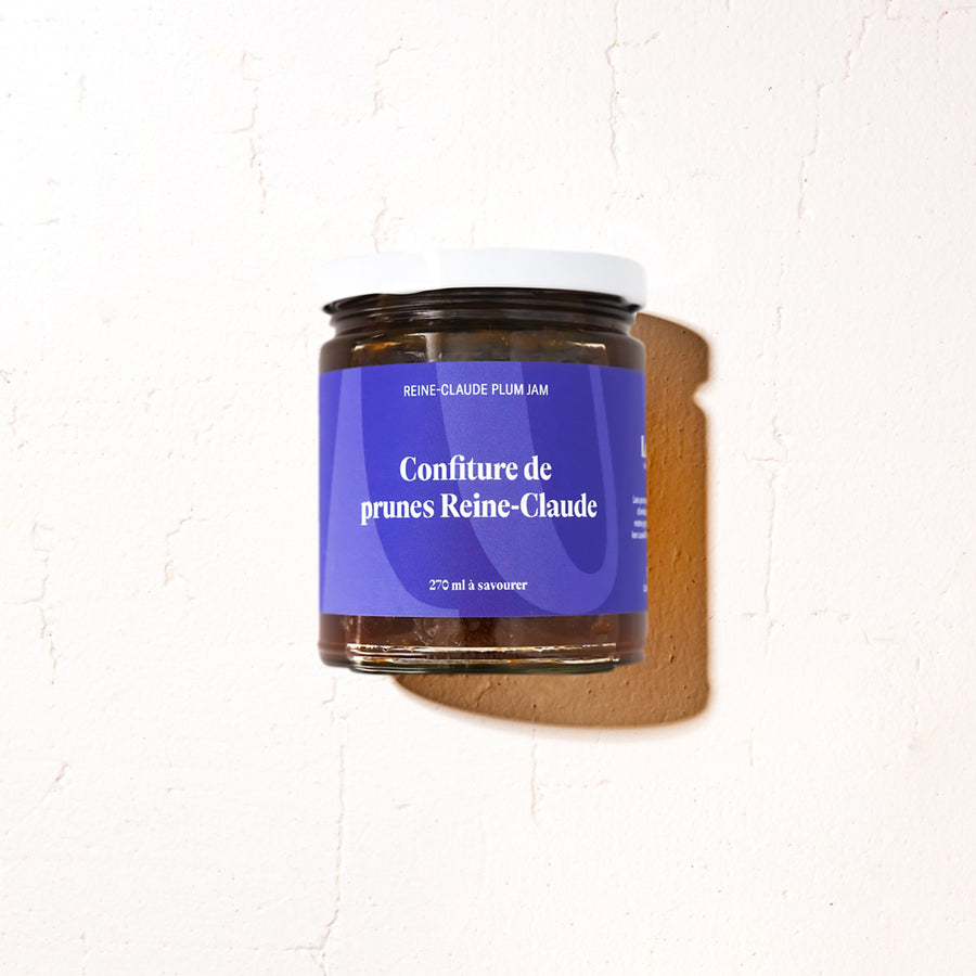 Confiture de prunes Reine-Claude