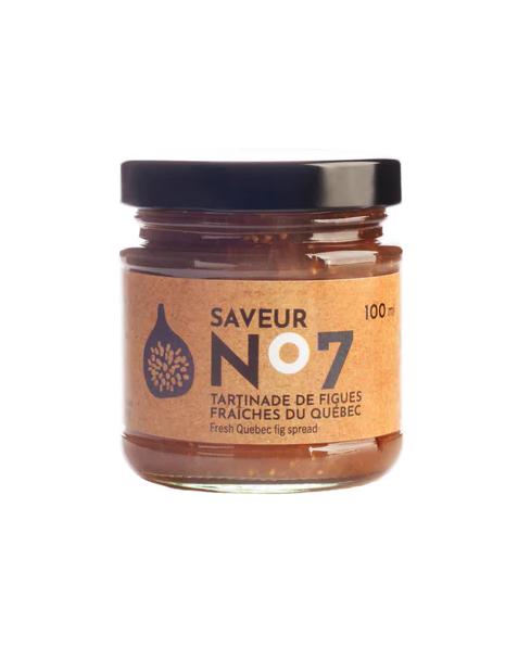 Tartinade de figues fraîches du Québec de La Vallée du moulin