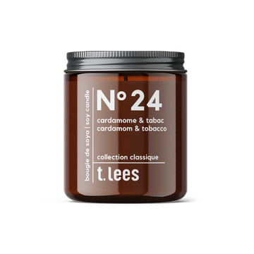 Bougie No 24 | Cardamome et tabac