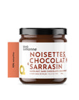 Tartinade Noisettes, chocolat noir et sarrasin par Allo Simonne