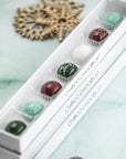 Boîte de 7 chocolats fins de Noël