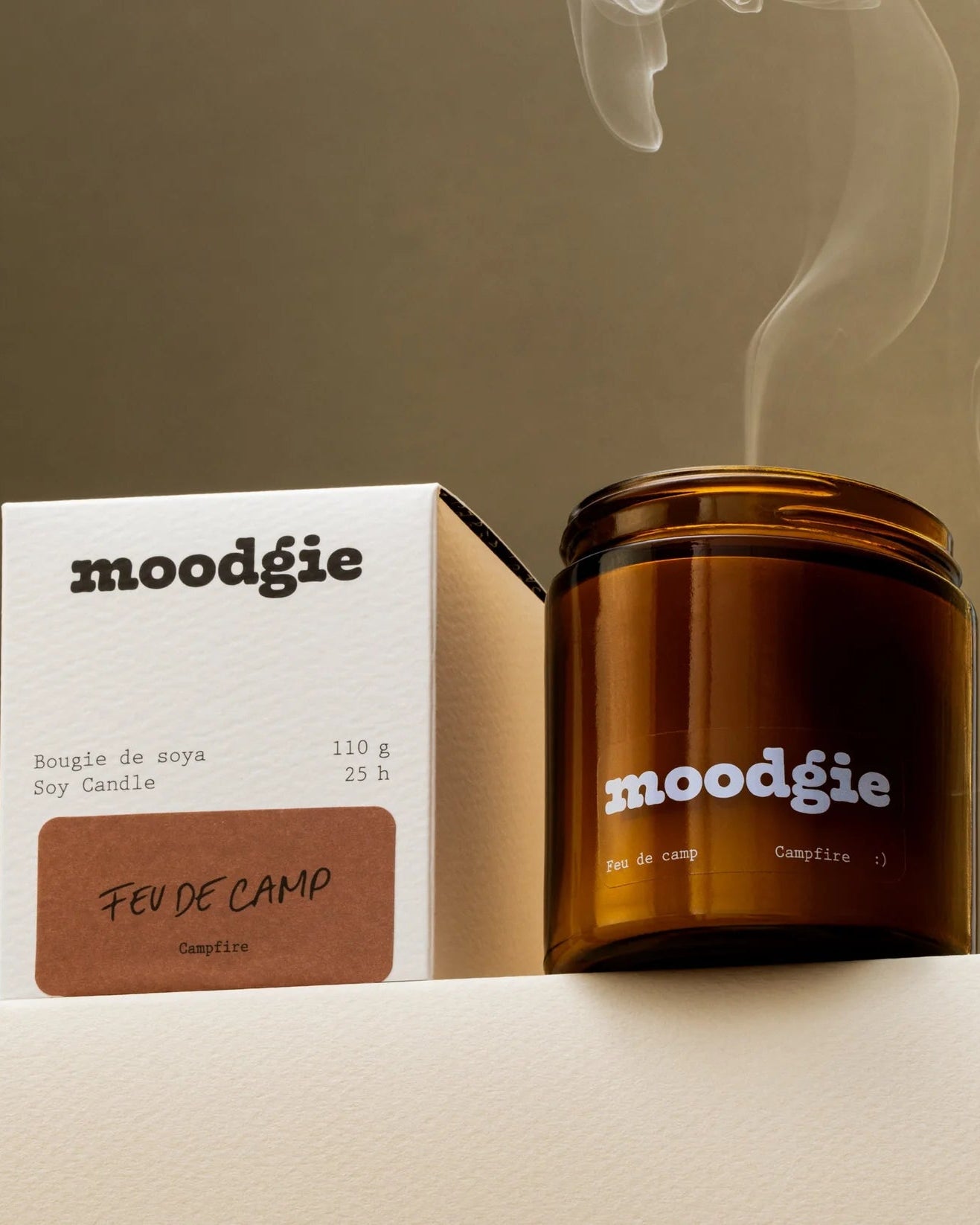 Bougie feu de camp de Moodgie