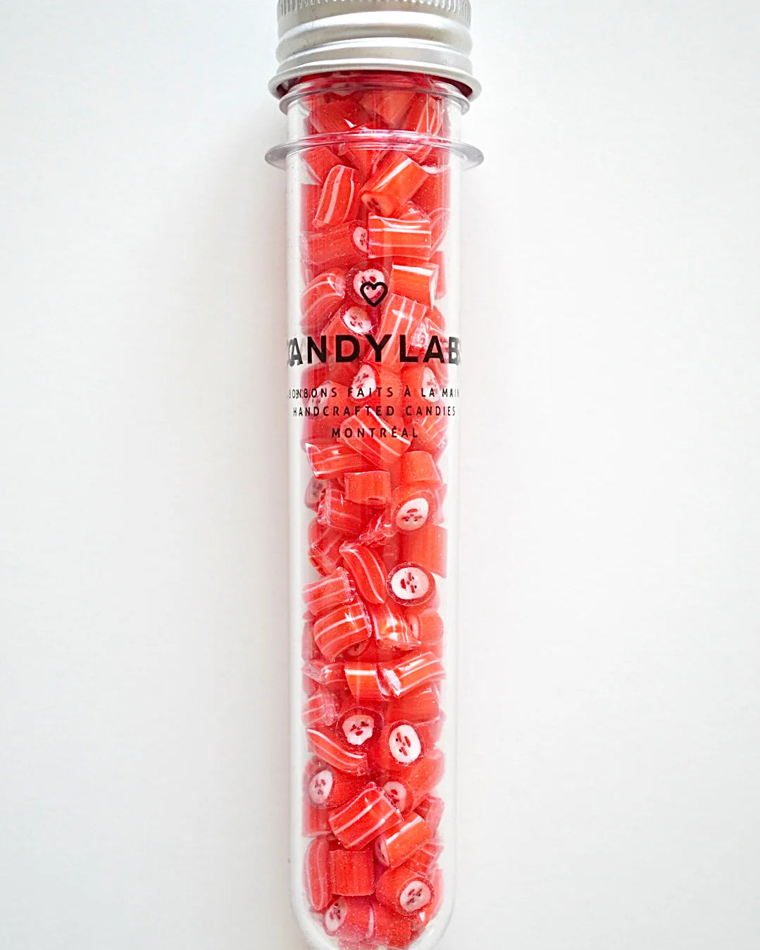 Une éprouvette de bonbon au melon d&#39;eau de Candy Labs.