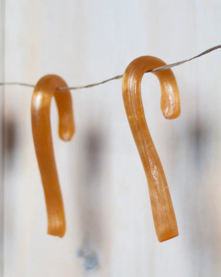 Canne de Noël à l'érable de Cabane sur le roc