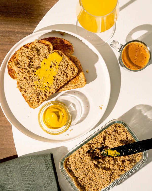 Recette de Cretons végétariens à base de PVT