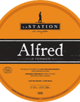 Étiquette Fromage Alfred le fermier par fromagerie la station