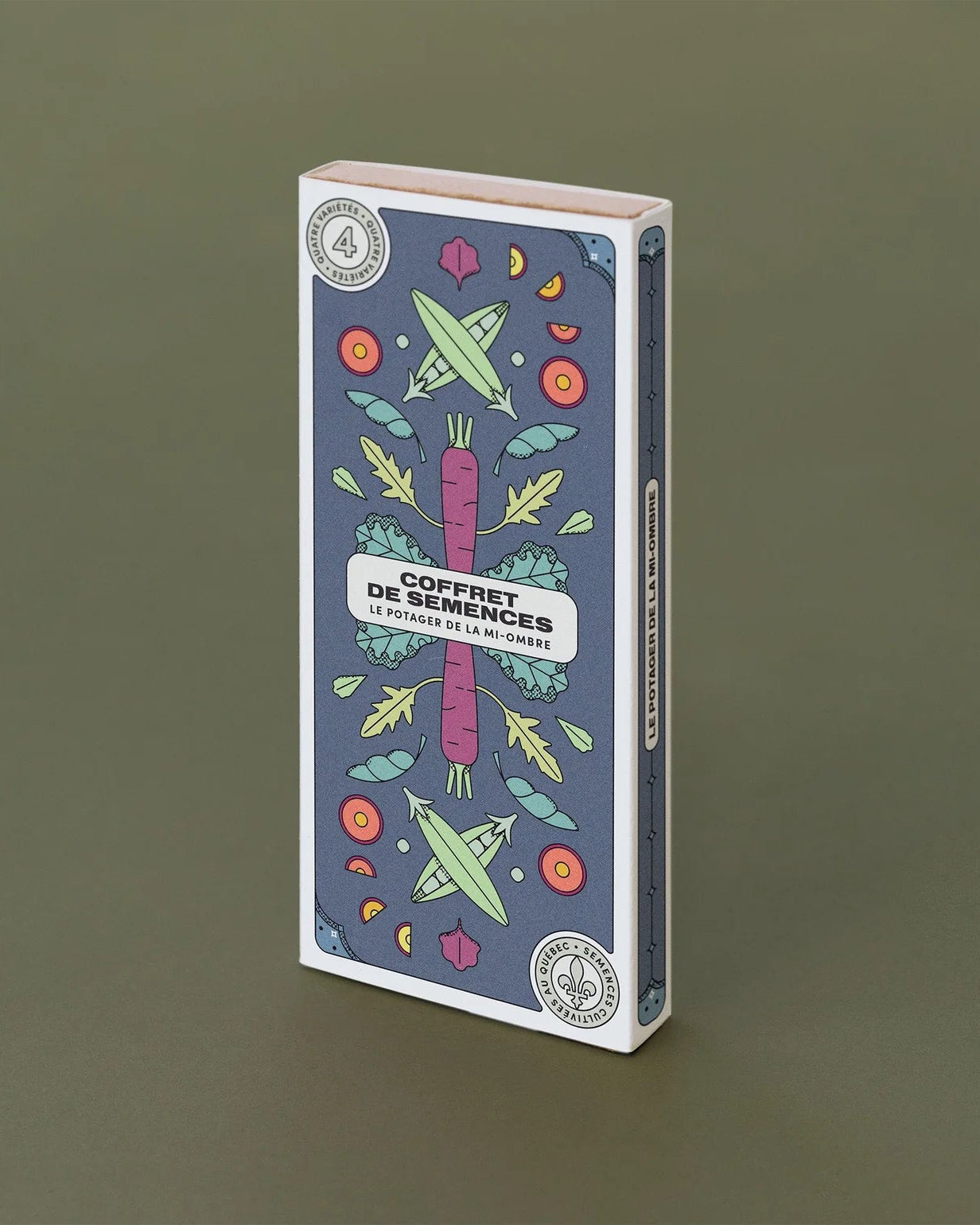 Coffret de Semences : Potager de la mi-ombre par le Nutritionniste Urbain