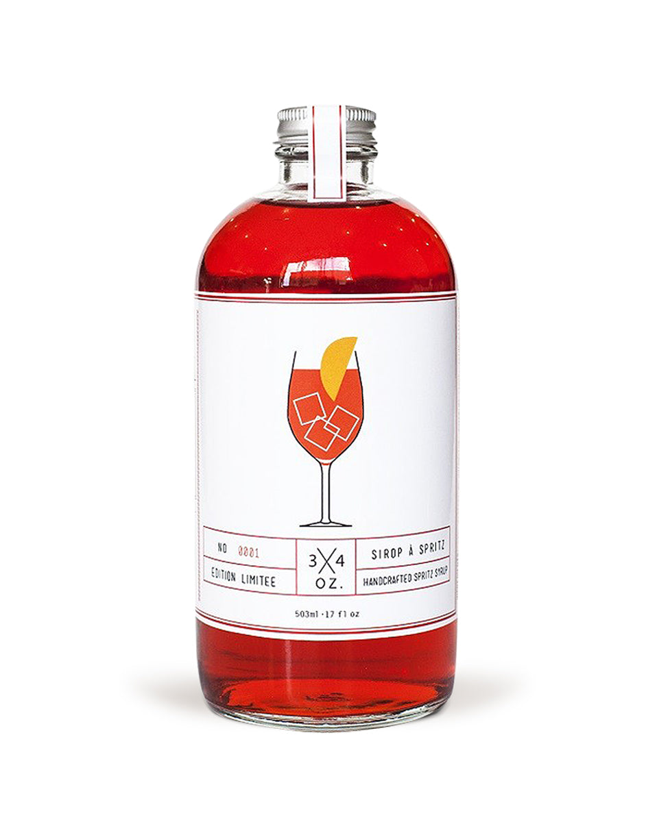 Sirop à spritz pour cocktails de 3/4 oz.