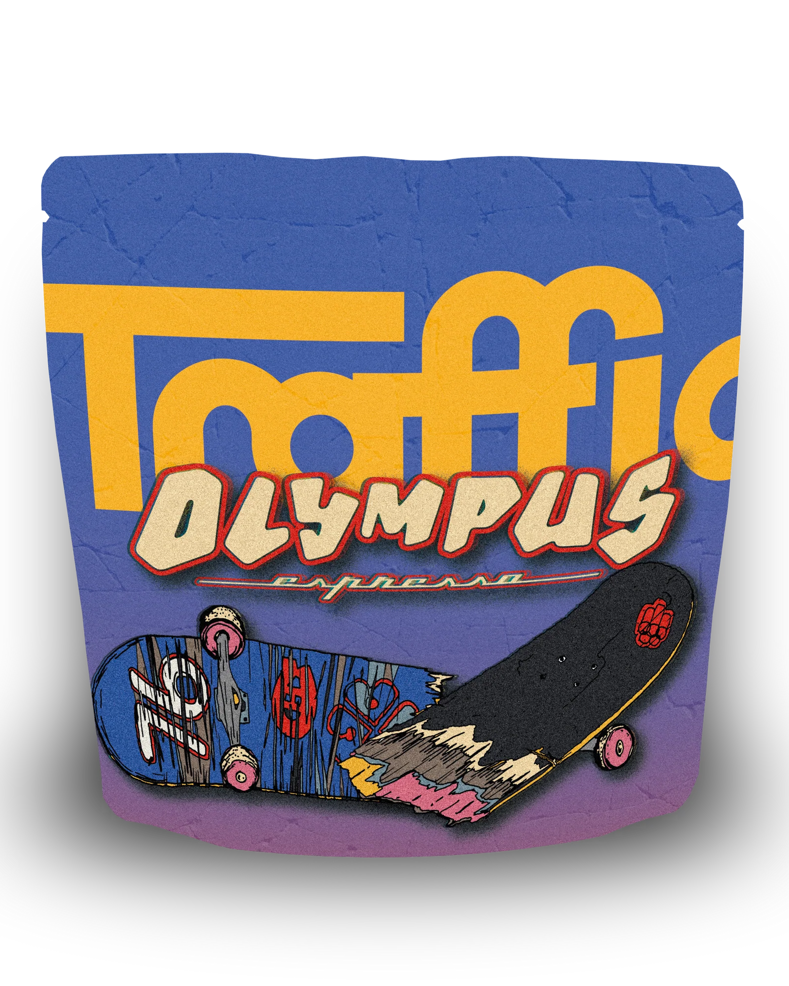 Un sac du café Olympus de Café Traffic.