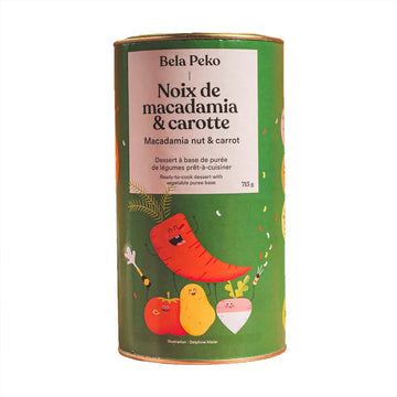 Noix de macadamia & carotte | Préparation pour dessert