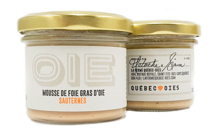 Mousses de foie gras d'oie