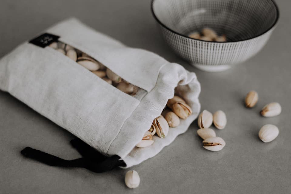 Sacs en lin Olivia par Nany Montréal