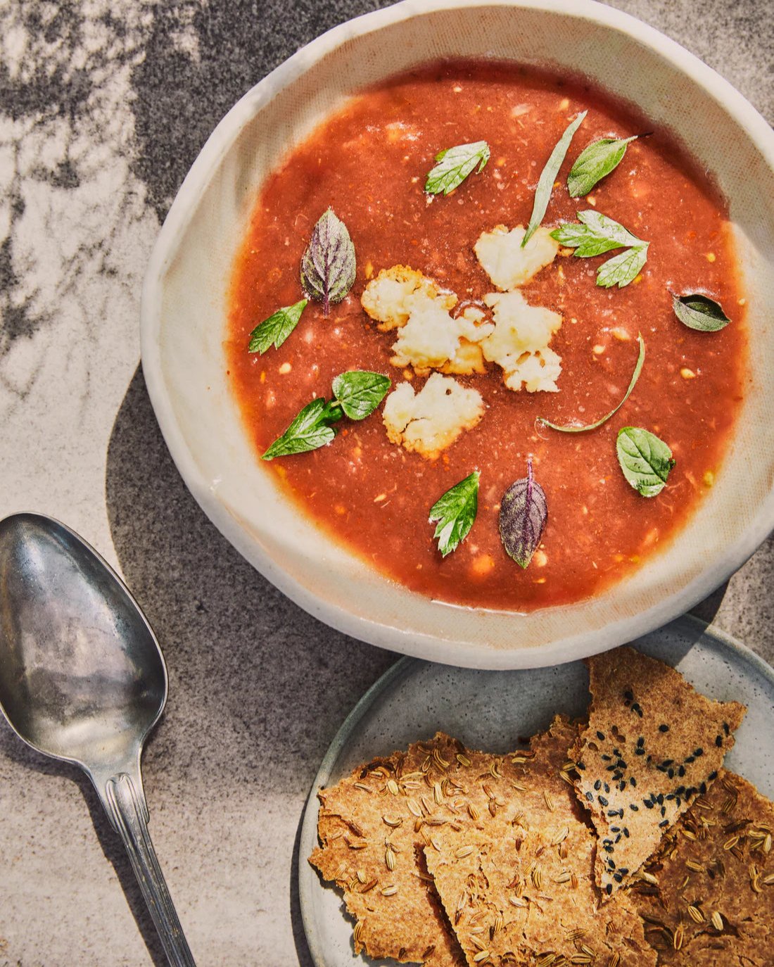 Soupe froide de pastèque, Livre Racines