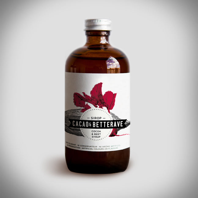 Sirop Cacao & Betterave par les Charlatans