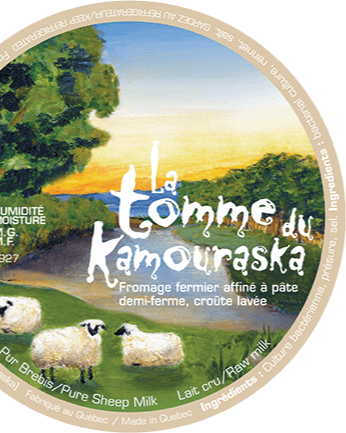 Tomme du Kamouraska par la Fromagerie du Mouton Blanc