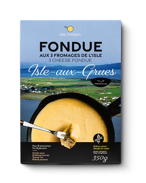 Fondue aux 3 fromages de l'Isle