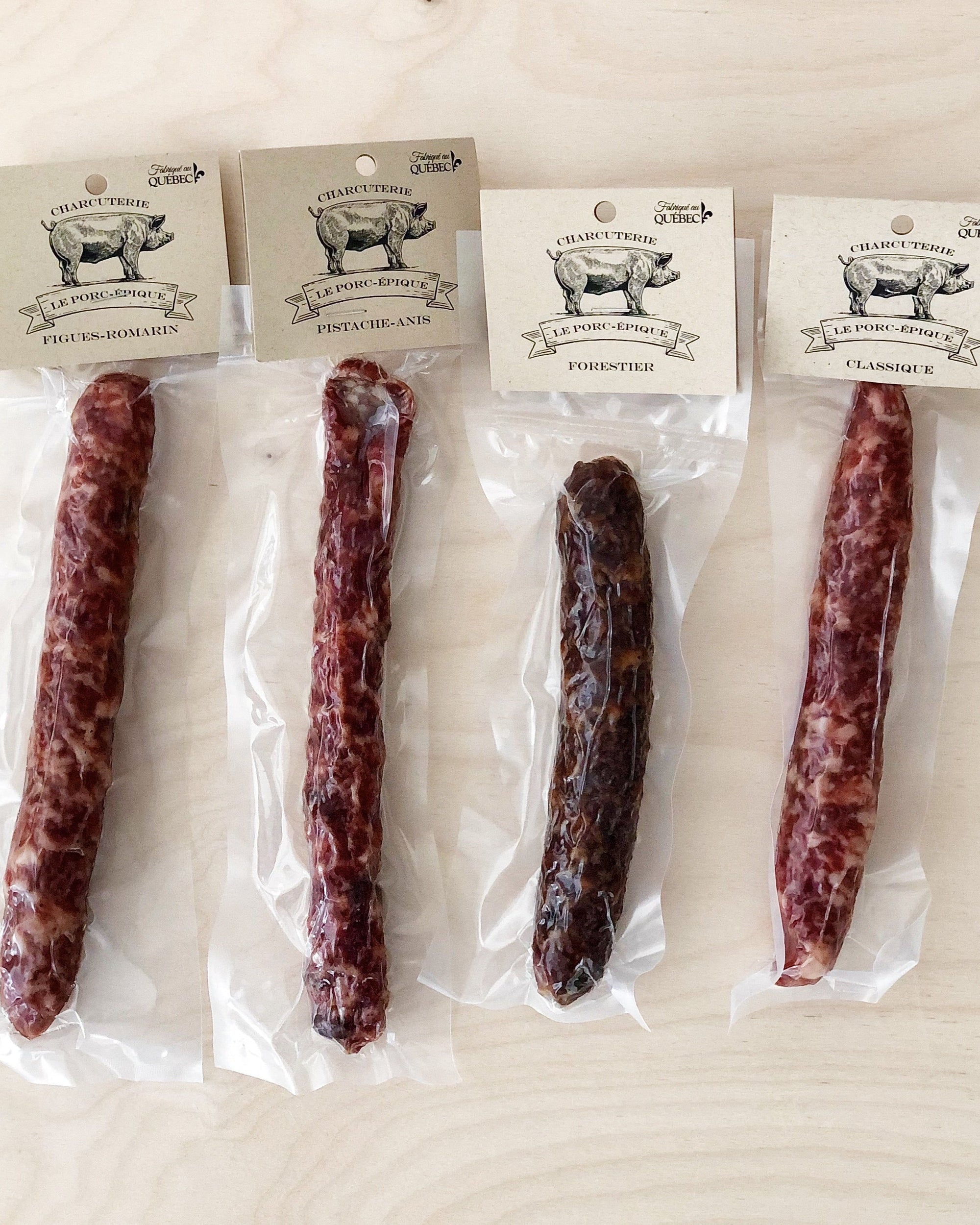 Saucissons par Charcuterie Porc-épic